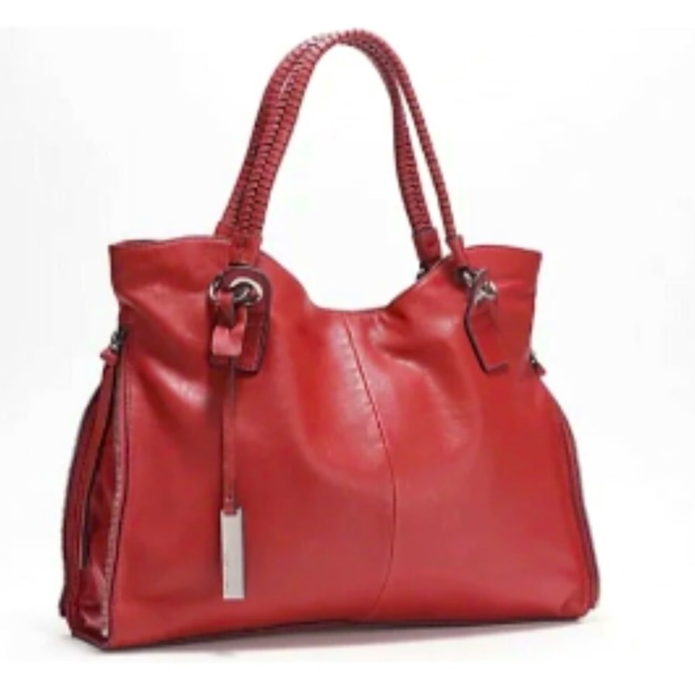 Vince Camuto Convertible Leather Tote - Myri Shoulder Bag